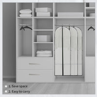 Long Garment Storage Cover – 180cm Dress Bag with Zipper & Window (Buy 1, Get 1 FREE)