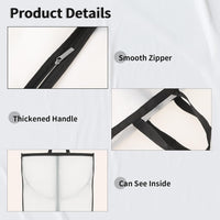 Long Garment Storage Cover – 180cm Dress Bag with Zipper & Window (Buy 1, Get 1 FREE)