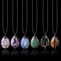 Black Obsidian Drop Necklace - Eryna-State of Style