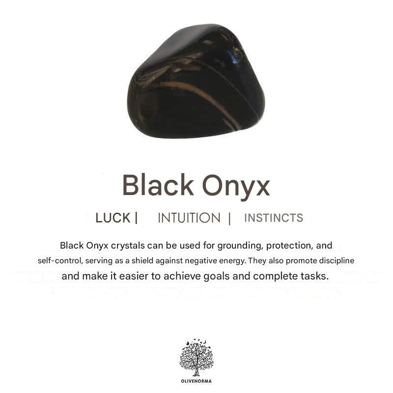 Black Onyx and Lava Stone Cube Balance Bracelet - Aurelia-Onyx-Gold-State of Style