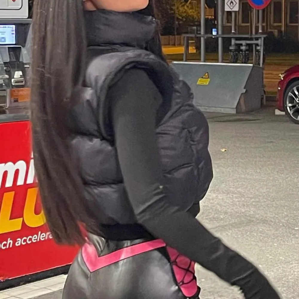 Black Quilted Ladies Bodywarmer for Comfort and Warmth - Naia-XS-State of Style
