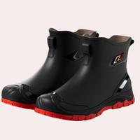 Black Winter Boots for Men with Strong Grip - Felix-6-State of Style