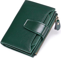 Compact Multi-Functional Leather Wallet – RFID Blocking