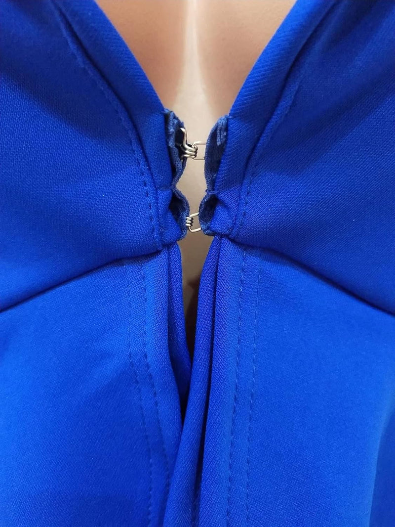 Blazer and Trousers Set - Faylinn-Blue-S-State of Style