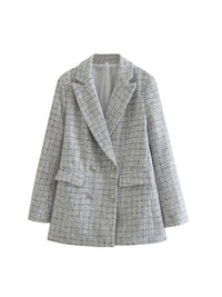 Blazer for Women – Elegant & Versatile Wardrobe Essential-Grey-XS-State of Style