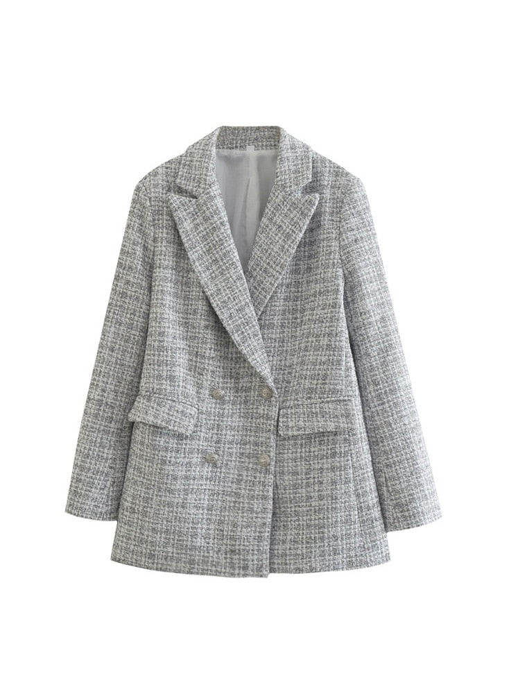 Blazer for Women – Elegant & Versatile Wardrobe Essential-Grey-XS-State of Style