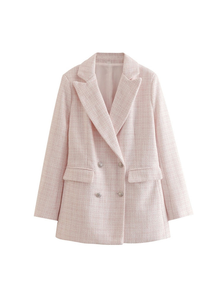 Blazer for Women – Elegant & Versatile Wardrobe Essential-Pink-XS-State of Style