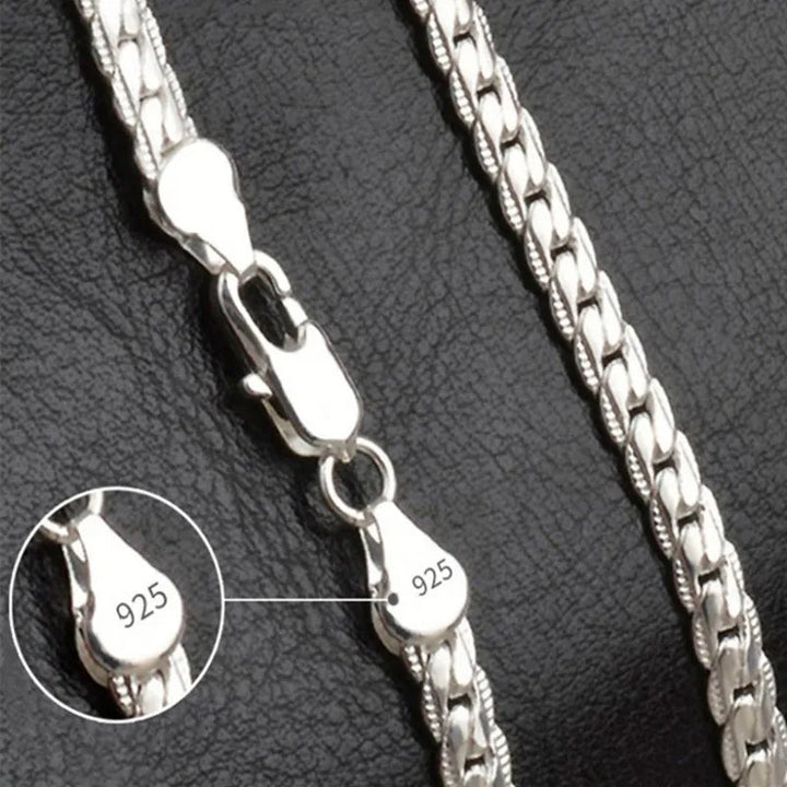 Bliss Sterling Necklace | Sparkling Chain-40cm 16 inches-State of Style