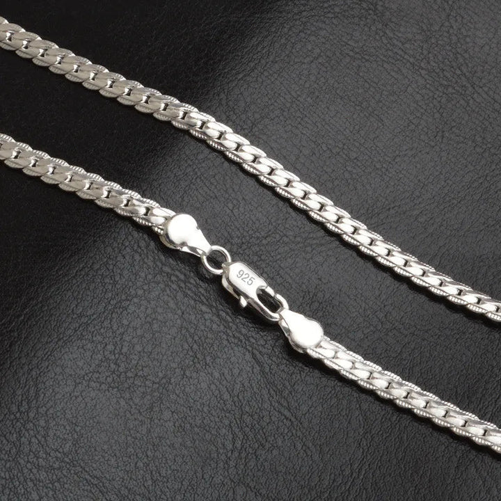 Bliss Sterling Necklace | Sparkling Chain-40cm 16 inches-State of Style