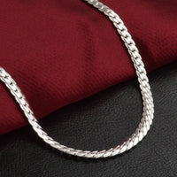 Bliss Sterling Necklace | Sparkling Chain-40cm 16 inches-State of Style