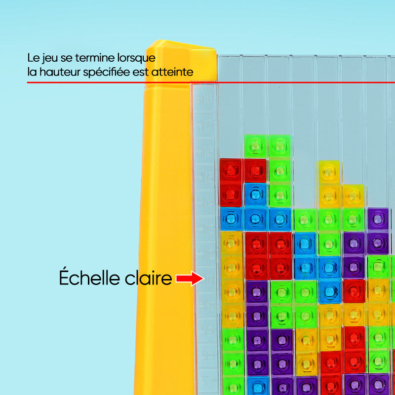 Block Puzzle - BrainBlocks-Red-State of Style