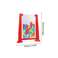 Block Puzzle - BrainBlocks-Red-State of Style