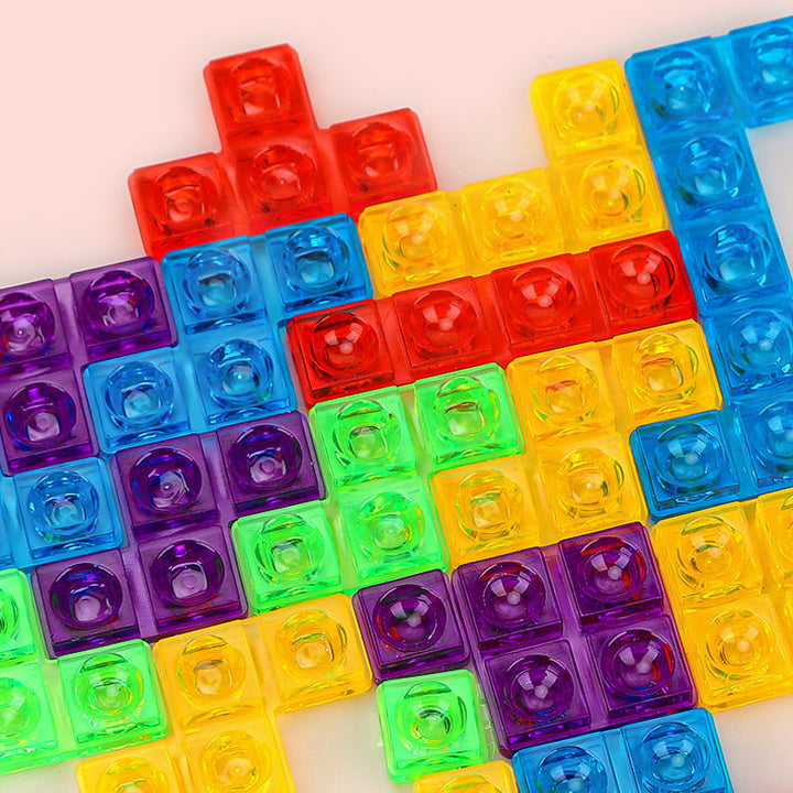 Block Puzzle - BrainBlocks-Red-State of Style
