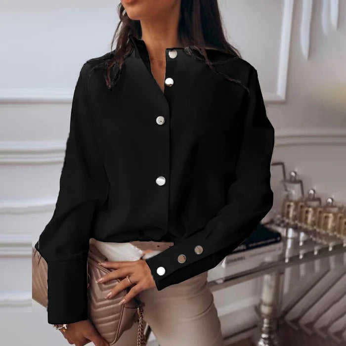 Blouse for Women | Elegant, Flattering & Versatile-Black-S-State of Style