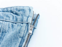 Bobbie Strapless Denim Dress | Cool and Unique-Light Blue-XS-State of Style