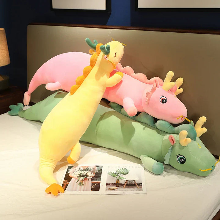 Body pillow Dragon – Drakoo-White-80 cm-State of Style