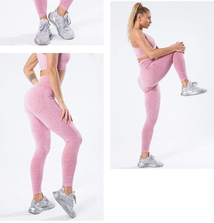 Body Shaping Leggings - Lily-Pink-S-State of Style