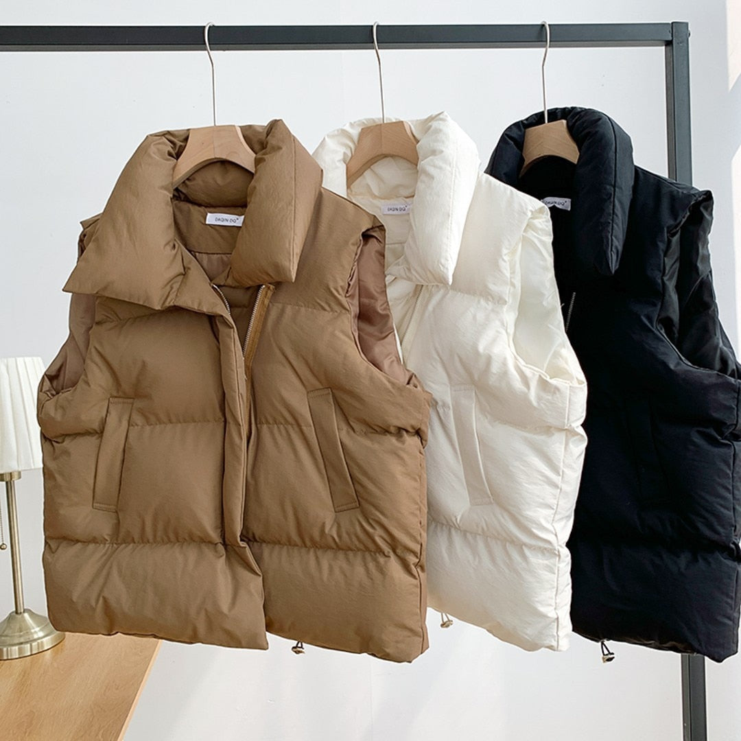 Body Warmer for Women | JulliesWarmer | Stylish & Comfortable-Black-M-State of Style