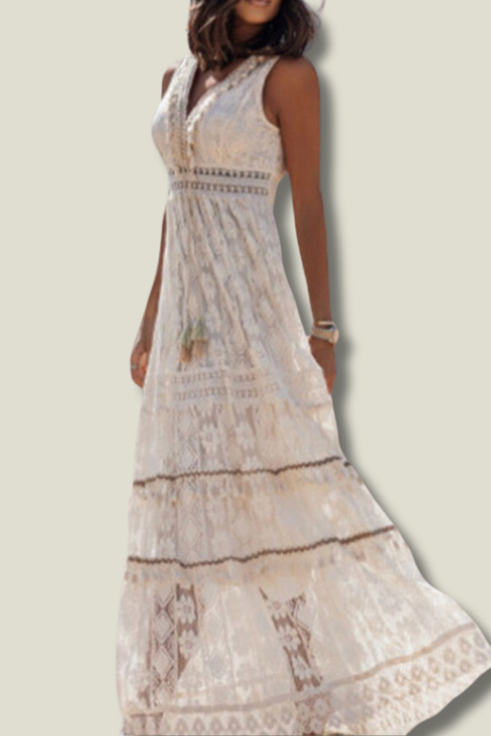 Bohemian Maxi Dress - Luna-S-State of Style