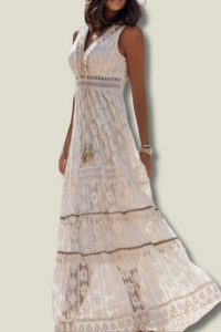 Bohemian Maxi Dress - Luna-S-State of Style