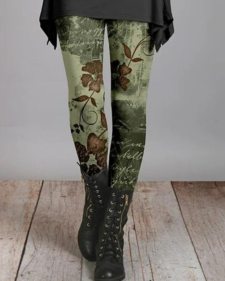 Bohemian Retro Leggings with Ethnic Prints – Ziva-1-S-State of Style