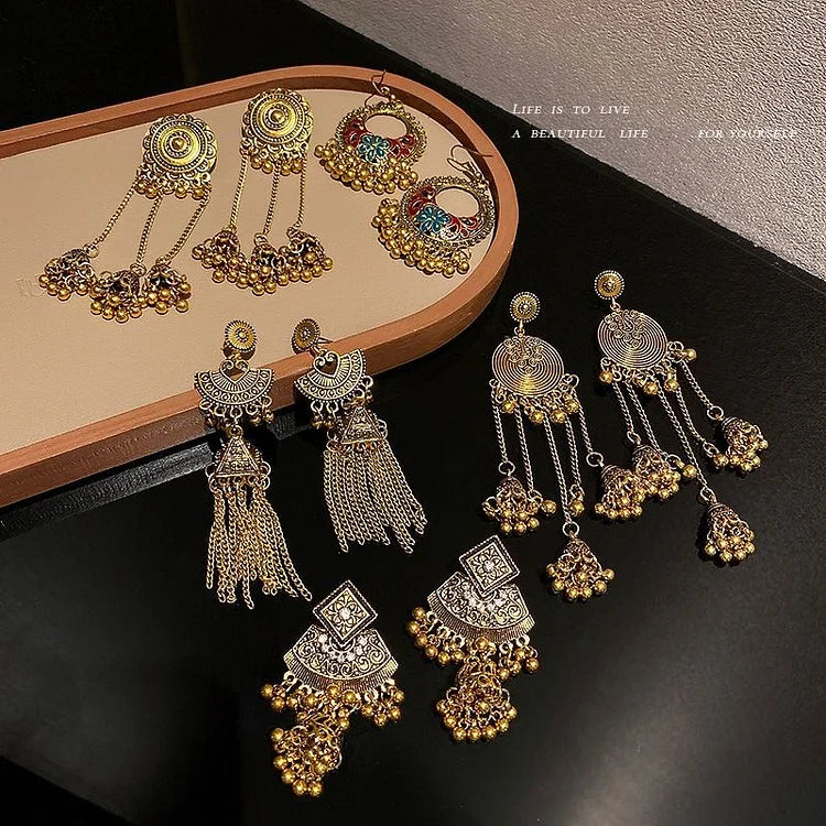 Boho Ethno Earrings - Noura-5-State of Style