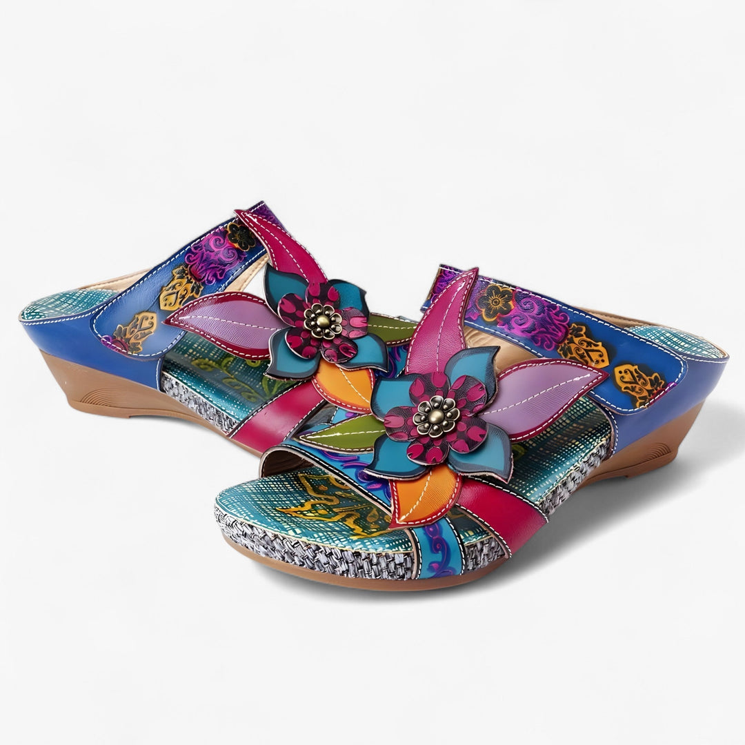 Boho sandals for women with braided straps – BohoStep Dolly-Blue Bali-2.5-State of Style