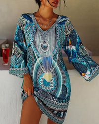 Boho Summer Dress with Loose Fit – Nina-S-State of Style