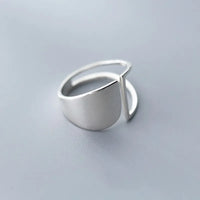 Bold Hollow Geometric Punk Ring-State of Style