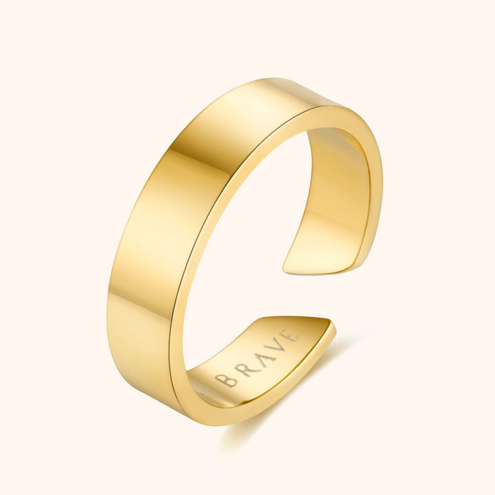 Bold Men's Ring - Arvid-Gold-State of Style