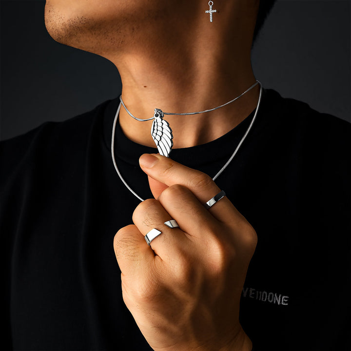 Bold Men's Ring - Arvid-Silver-State of Style