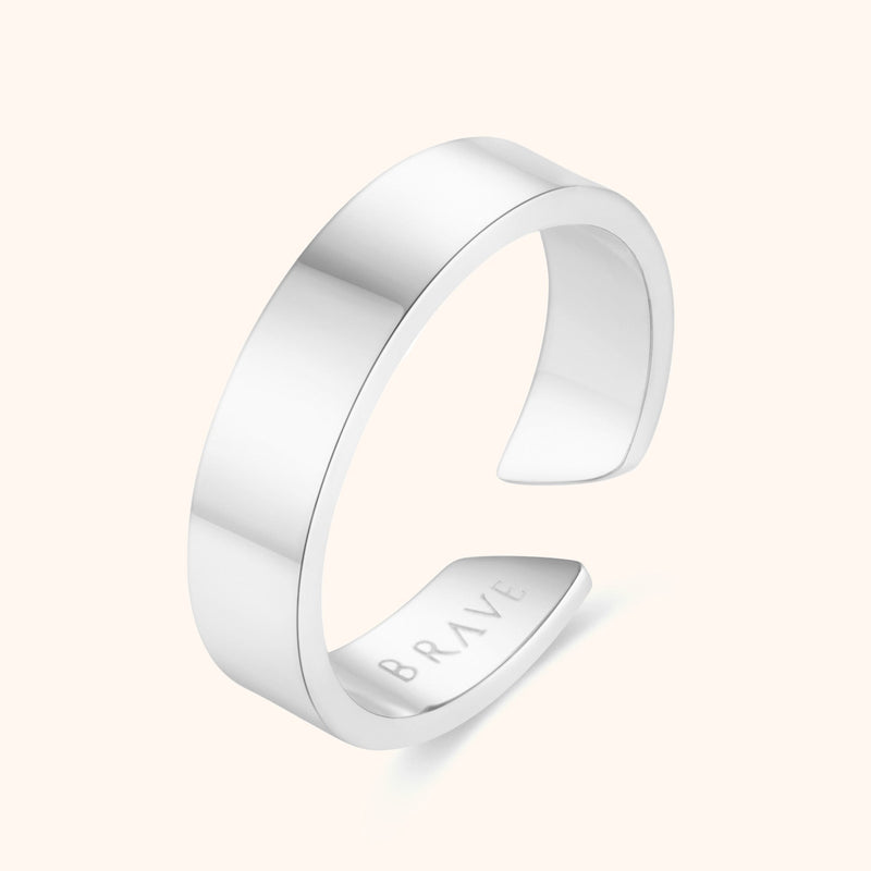 Bold Men's Ring - Arvid-Silver-State of Style