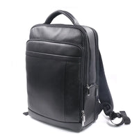 Premium Leather Backpack with Fingerprint Lock – Men’s Anti-Theft Backpack