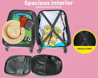 Kids 2-Piece Travel Luggage Set with Backpack – Jungle | Travel | Unicorn