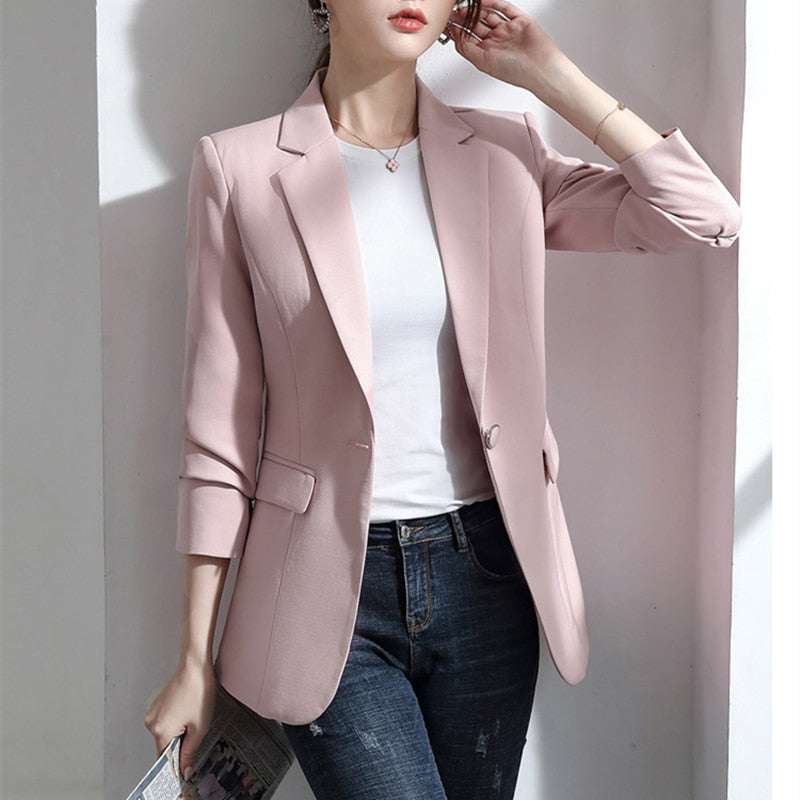 BossBlazer | Elegant & Versatile Women's Blazer-Black-M-State of Style