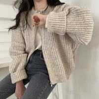 BosVest | Elegant & Cosy Women's Knit Cardigan-Apricot-One Size-State of Style