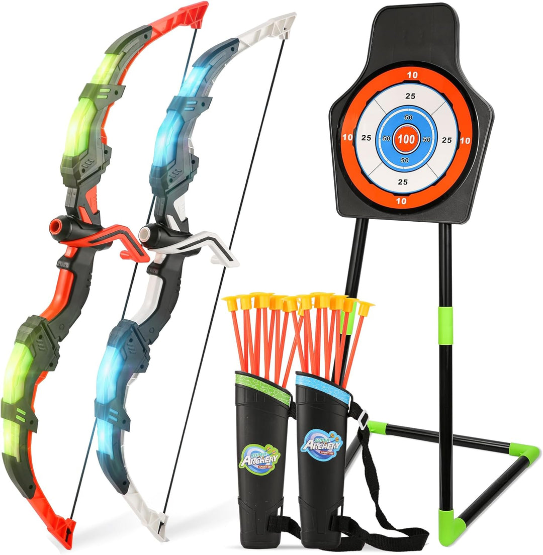 Bow and Arrow Play Set – AdventureArchery-Green/Blue-State of Style