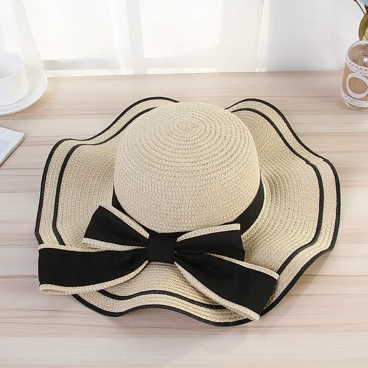 BowieHat | Elegant & Stylish Summer Sun Hat-Beige-State of Style