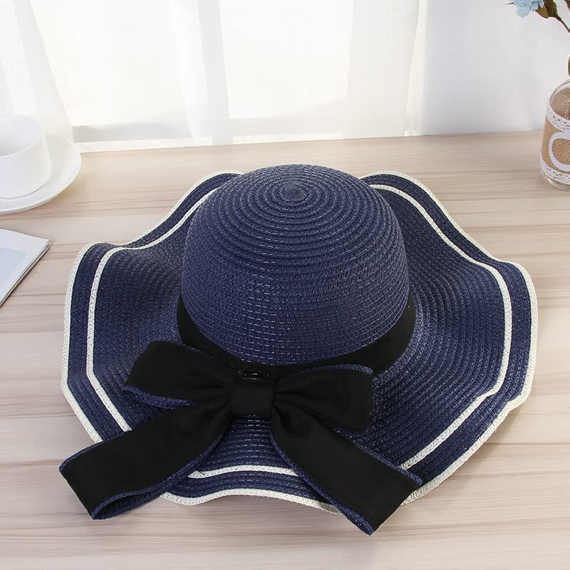 BowieHat | Elegant & Stylish Summer Sun Hat-Navy Blue-State of Style