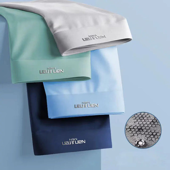 Boxer short set made of ice silk – Leon-SET 1-S-State of Style