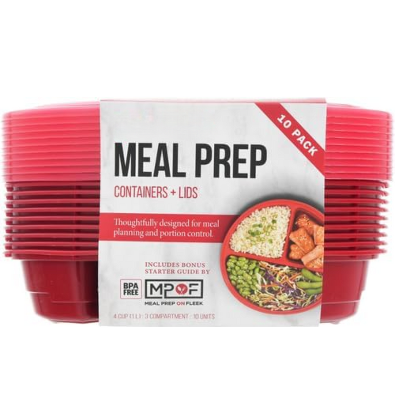 BPA-free Meal Prep Containers, Set of 10-State of Style