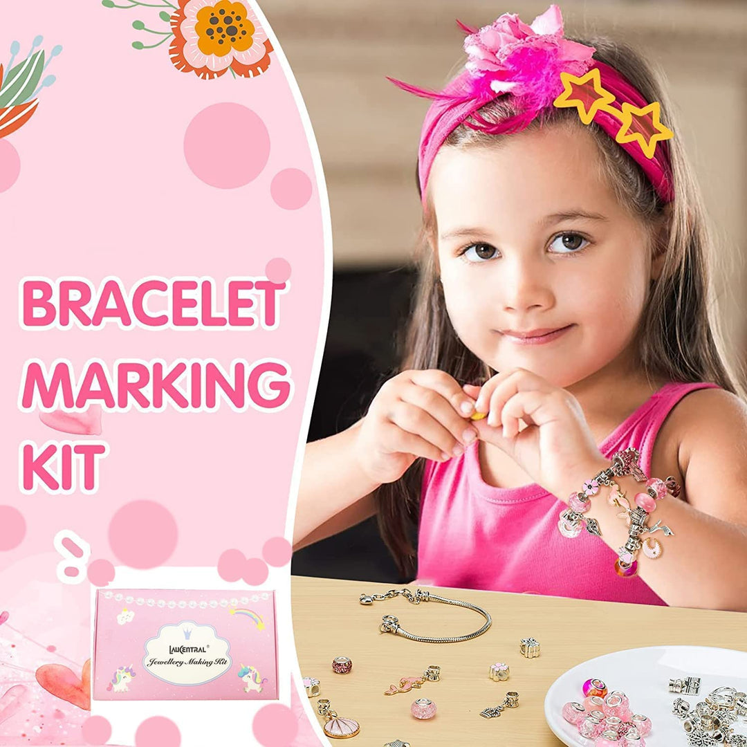Bracelet Creation Set - Crystal Creations Bracelet Kit-Colourful - Unicorn-State of Style