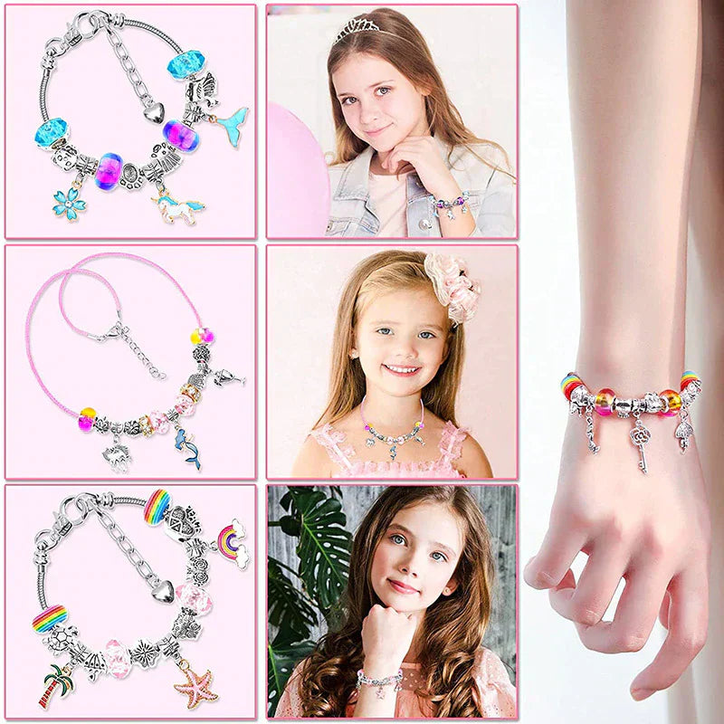 Bracelet Creation Set - Crystal Creations Bracelet Set-Colourful - Unicorn-State of Style