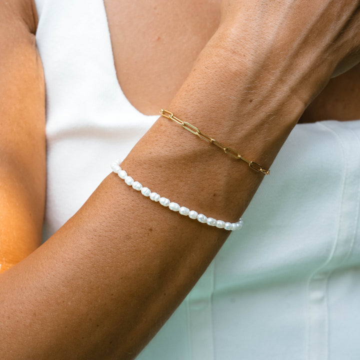 Bracelet with Freshwater Pearls - Marina-State of Style