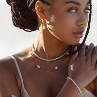 Bracelet with Freshwater Pearls - Marina-State of Style