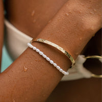 Bracelet with Freshwater Pearls - Marina-State of Style