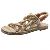Braided Gladiator Sandals – Serina-Beige-3-State of Style