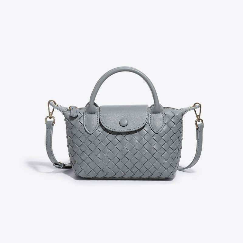 Braided Mini Bag - Elena-Blue-State of Style