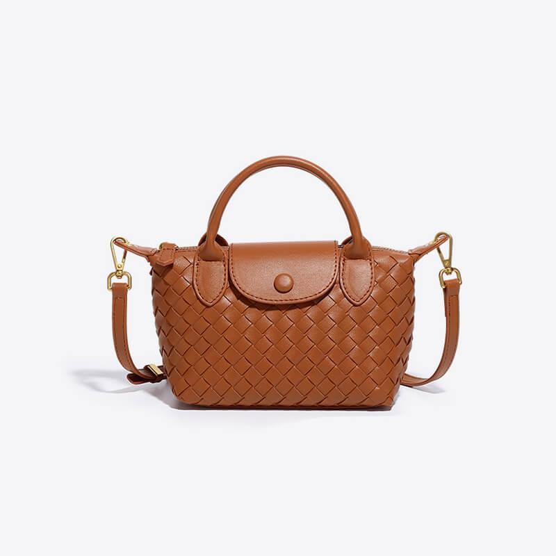 Braided Mini Bag - Elena-Brown-State of Style