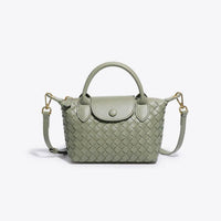 Braided Mini Bag - Elena-Light Green-State of Style